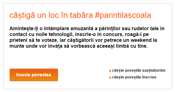 Orange îi trimite pe #parintilascoala pentru a fi în pas cu noile tehnologii