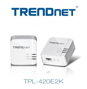 Noul kit TRENDnet Powerline 1200, model TPL-420E2K