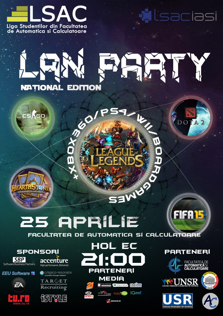 LAN PARTY NATIONAL EDITION: Arată-ne ce poți! Demonstrează că ești cel mai bun!