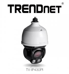 Camera de supravegere TRENDnet PTZ 360° dotată cu senzor de 2 MP