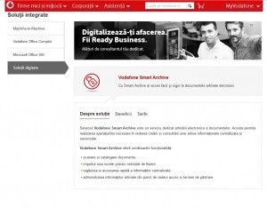 Smart Archive, software de gestionare a arhivelor electronice, cu stocare in cloud