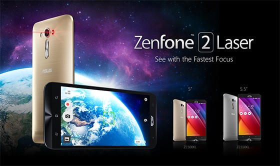 Noile telefoane ASUS ZenFone 2 Laser