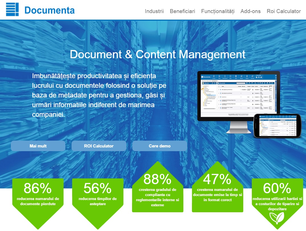 Documenta DMS se extinde pe piața externă și își dublează vânzările