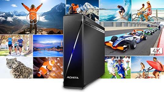 ADATA lanseaza HM900 Ultra HD Media External Hard Drive