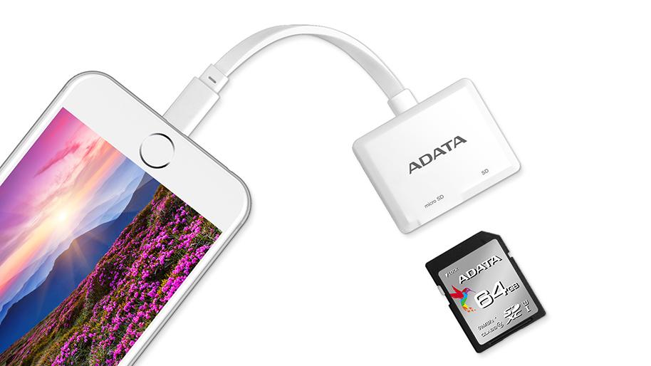 ADATA Lightning Card Reader, un cititor de carduri pentru dispozitive IOS