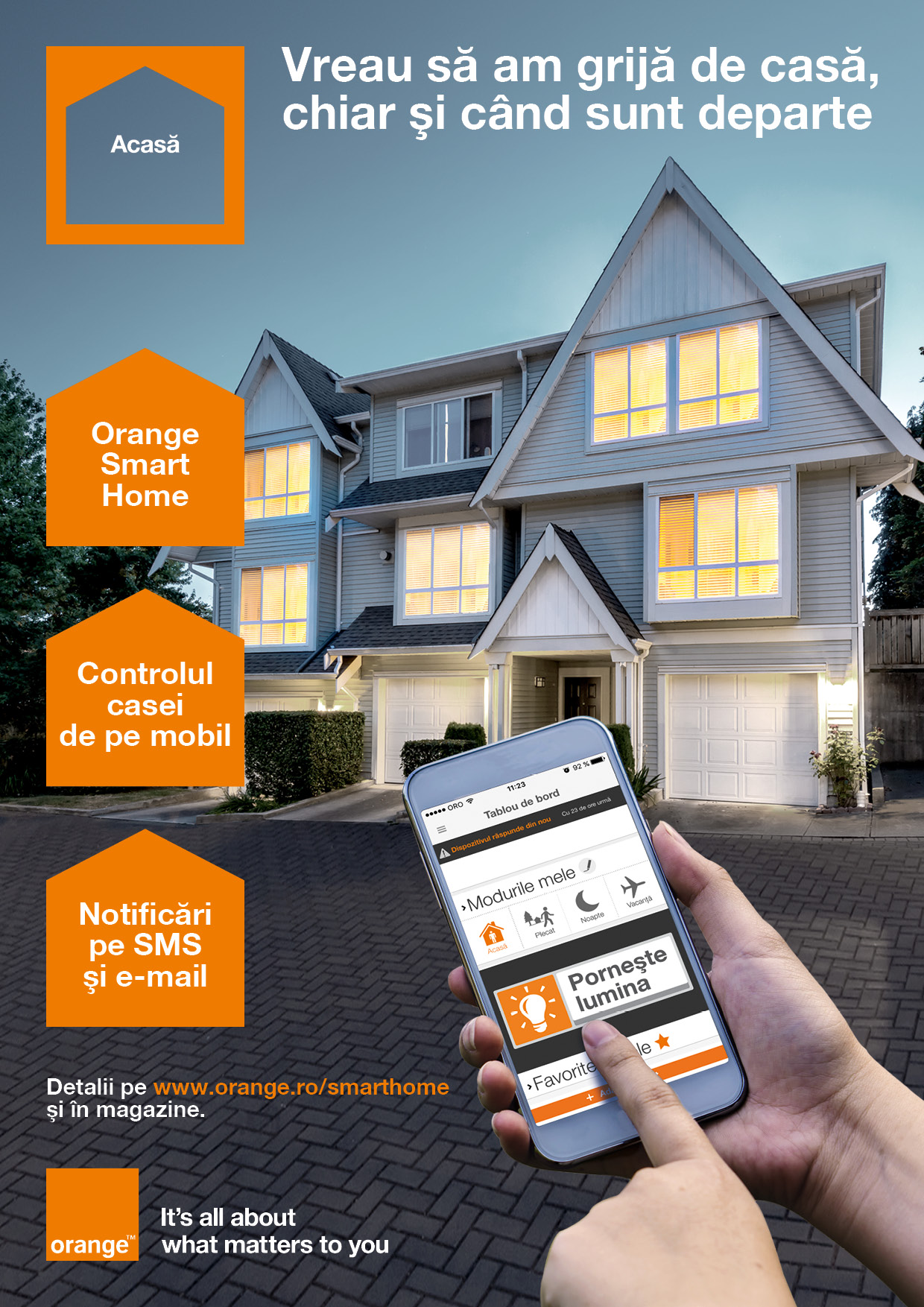 Casele pot fi mai inteligente cu Orange Smart Home