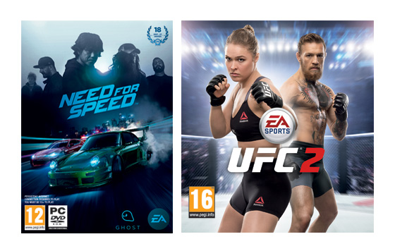 ABC Data distribuie noile jocuri Need For Speed și EA SPORTS UFC 2