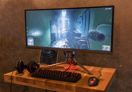 ASUS Republic of Gamers a prezentat în România monitorul de gaming Swift PG348Q