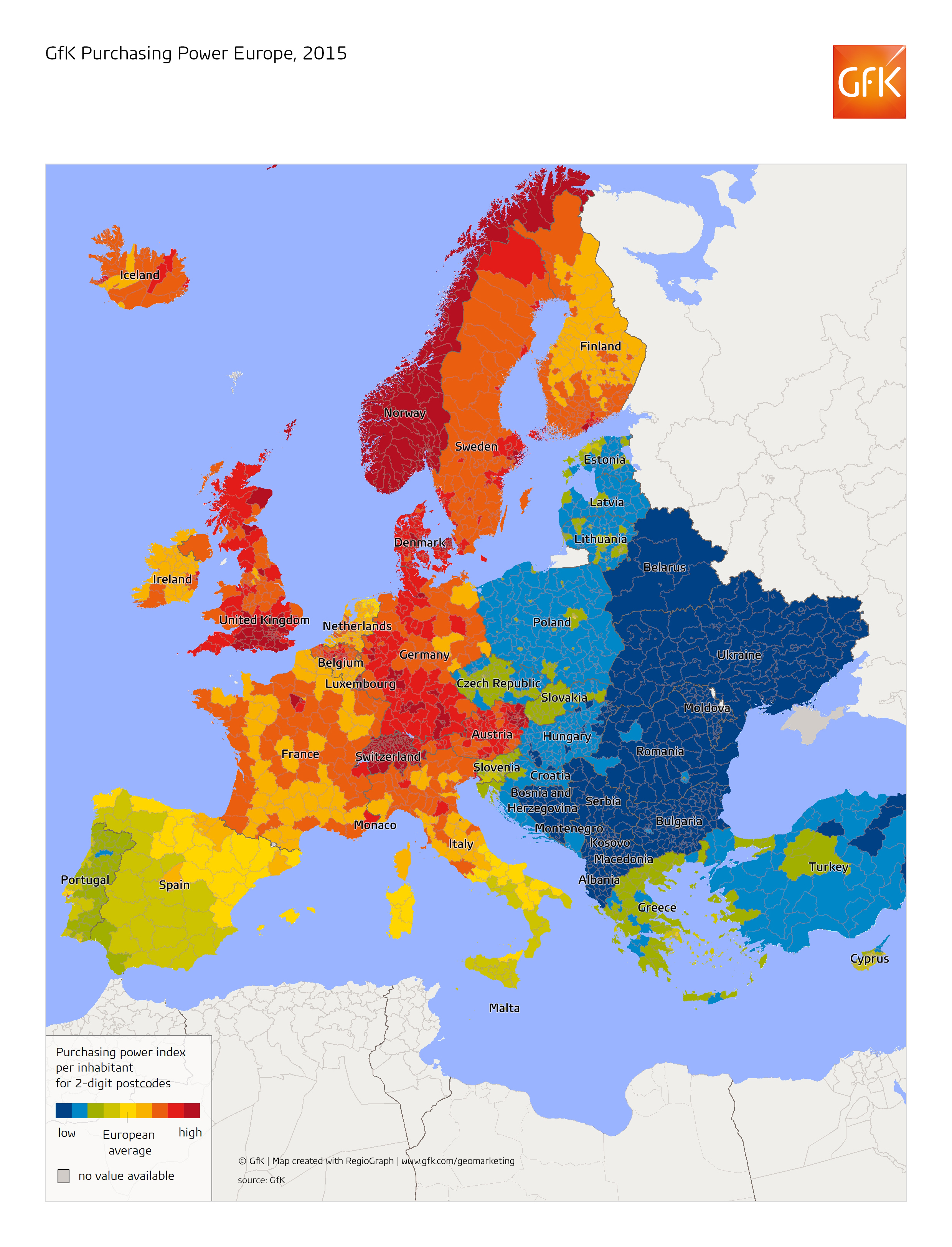 Retailul in Romania creste peste media Europei