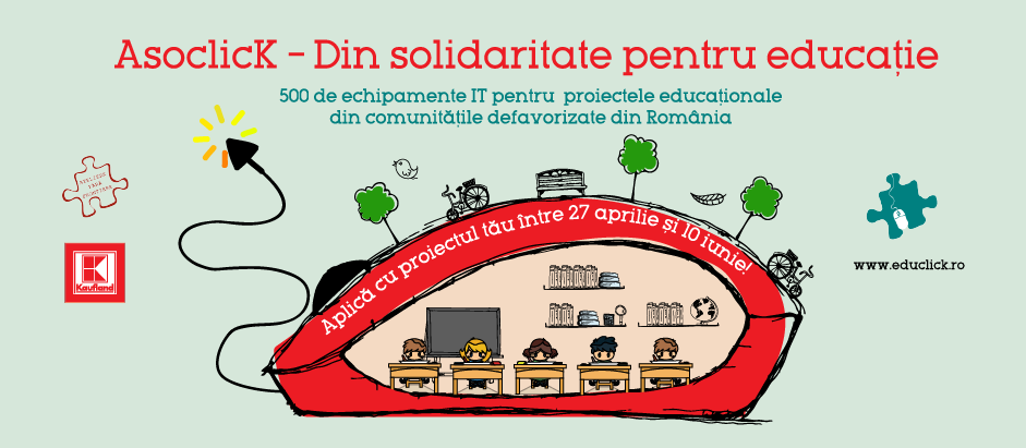 AsoclicK – Din solidaritate pentru educatie