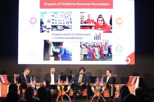 Fundația Vodafone România a finanțat proiecte în valoare de 23 de milioane de euro pentru 1,4 milioane de beneficiari