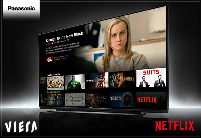 Netflix disponibil și pe televizoarele Panasonic produse înainte de 2016