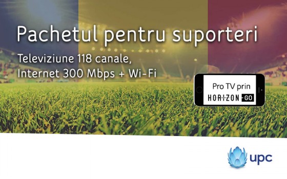 Clientii UPC Romania – pregatiti pentru o vara plina de fotbal