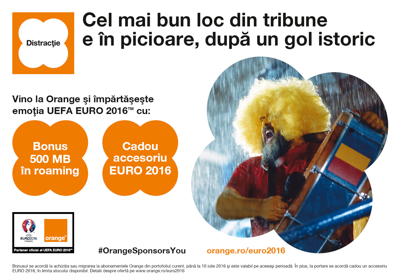 Oferta Orange dedicată UEFA EURO 2016 aduce noi surprize