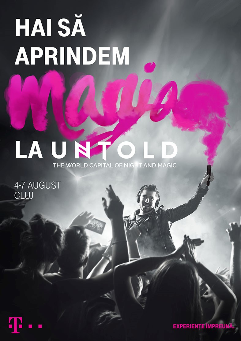 Telekom aprinde magia la UNTOLD Festival