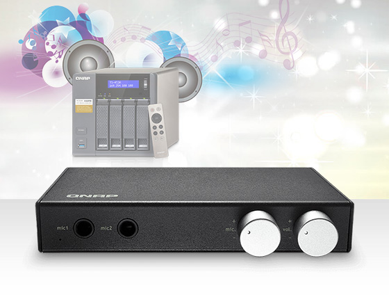 QNAP Audio Box transformă dispozitivul NAS într-un sistem de karaoke