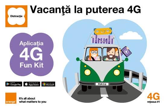 Orange 4G Fun Kit: Clienții sunt invitați să voteze zonele în care extinderea rețelei 4G să fie prioritară