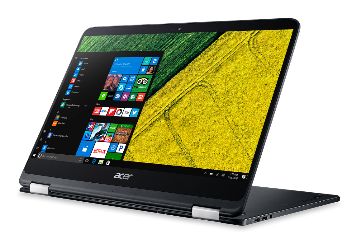 Acer Spin 7, cel mai subțire convertibil din lume