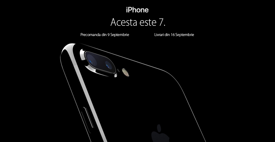 Vanzari de 1 mil. euro in trei zile pentru iPhone7 si 7 Plus