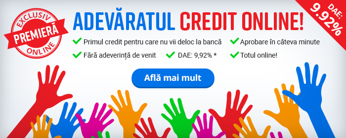 Libra Bank a lansat Creditul 100% Online