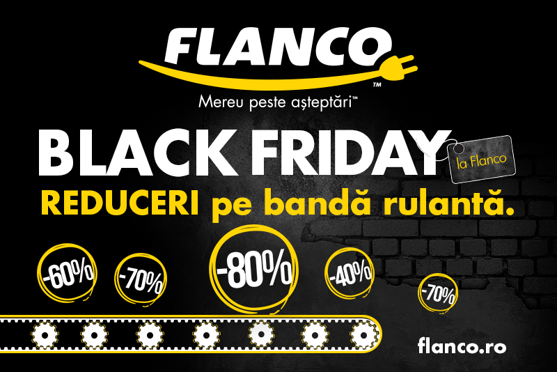 A inceput Black Friday la Flanco