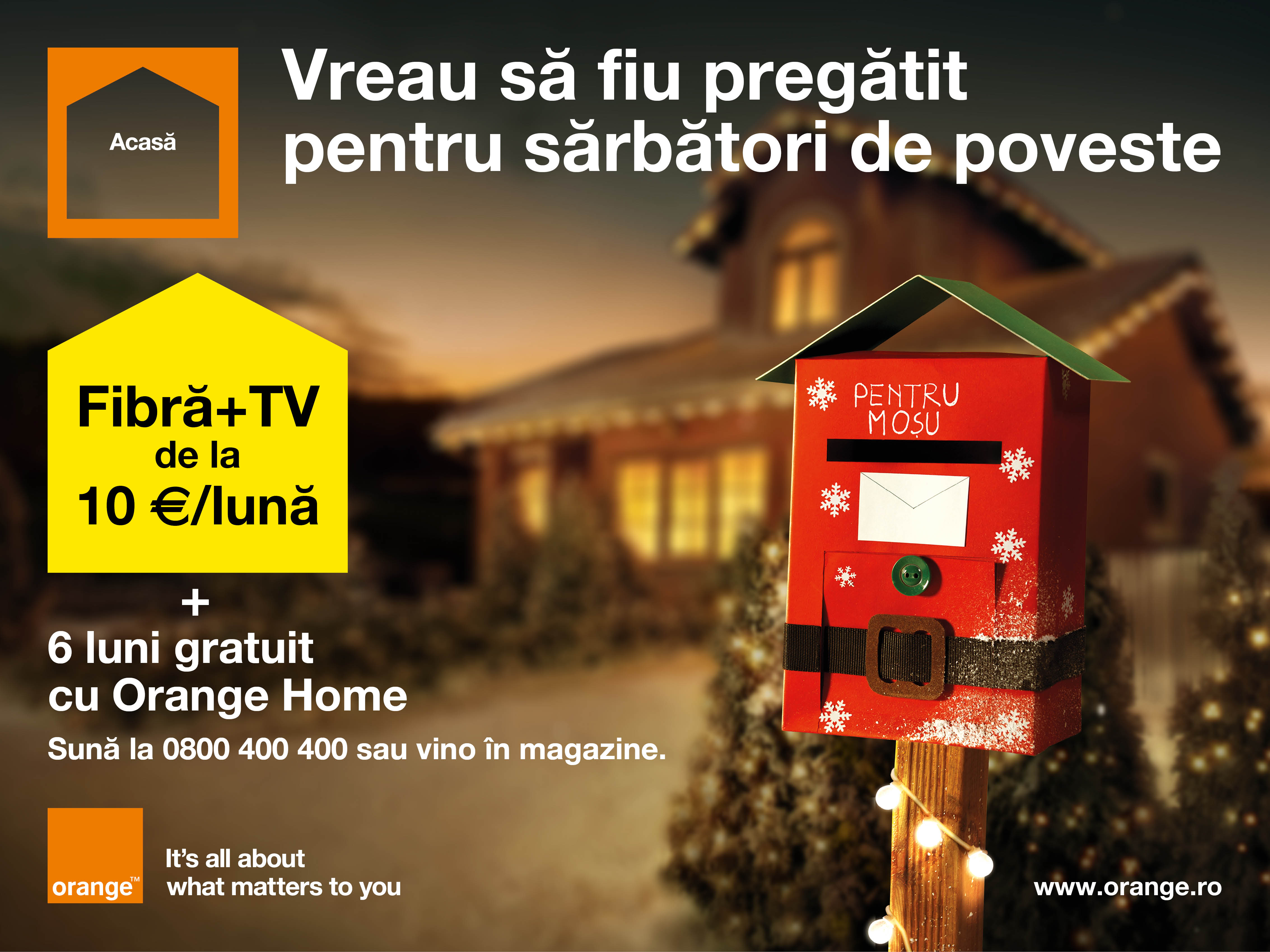 Orange lanseaza o noua oferta de iarna, pentru sarbatori de poveste