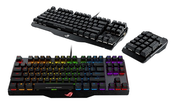 ASUS ROG Claymore și ROG Claymore Core, două tastaturi mecanice pentru gaming