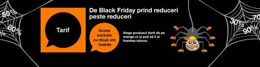 Orange lansează campania Black Friday 2016