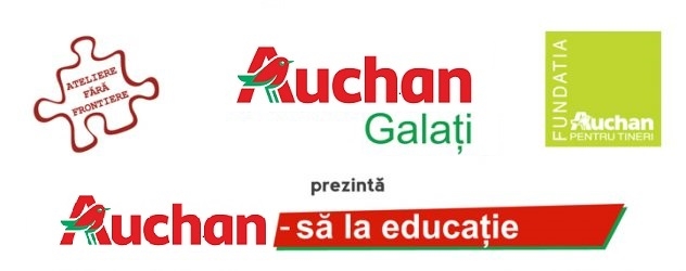 150 de calculatoare de la Ateliere Fara Frontiere au fost donate catre 26 de proiecte educationale din  judetul Galati in cadrul programului „Auchan-să la educație 2016”