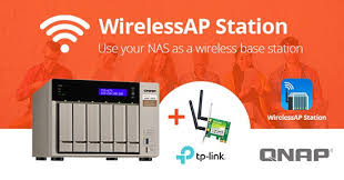 WirelessAP Station transformă NAS-ul QNAP într-o stație de bază wireless