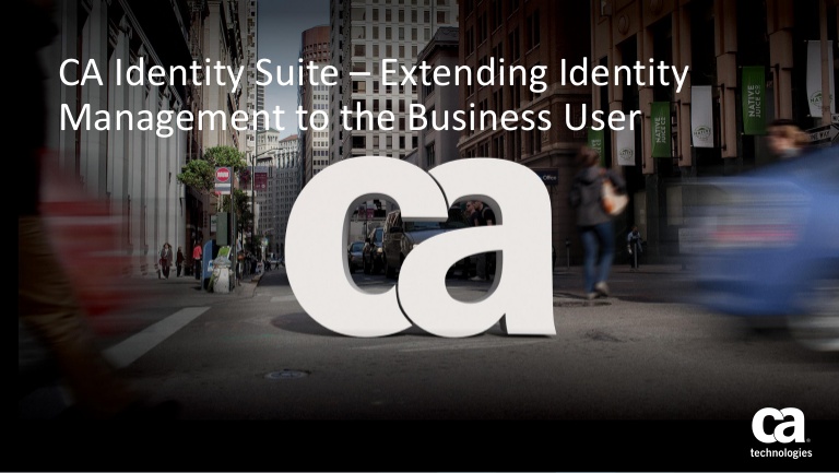 ca identity