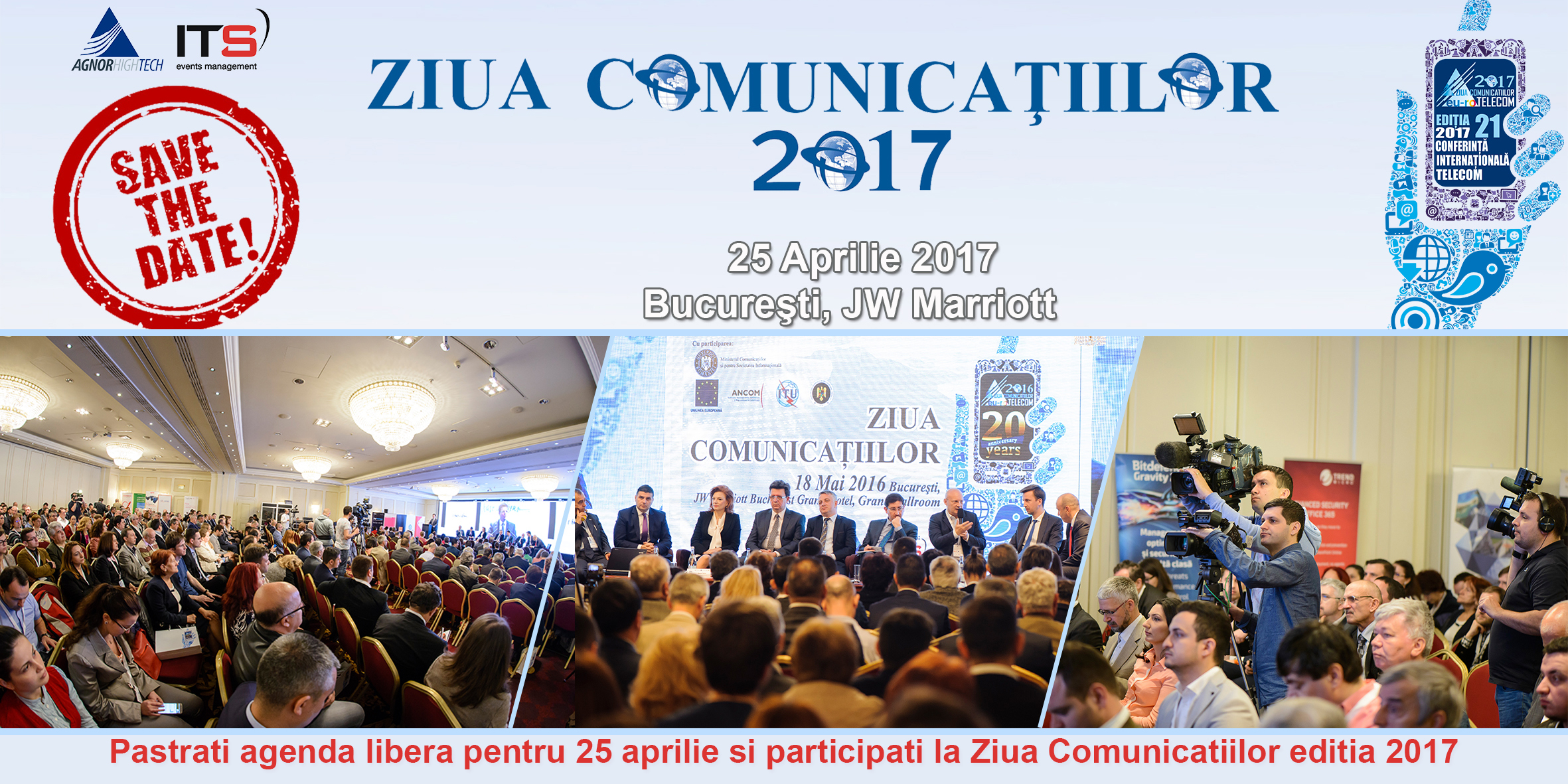 2017 aduce transformarea digitală pe scenă la Ziua Comunicaţiilor