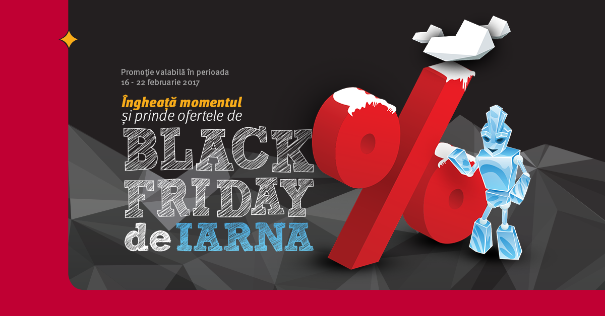 ALTEX dă astăzi startul campaniei Black Friday de iarnă!