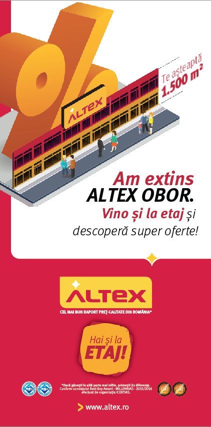 Reamenajare magazin Altex Bucur Obor