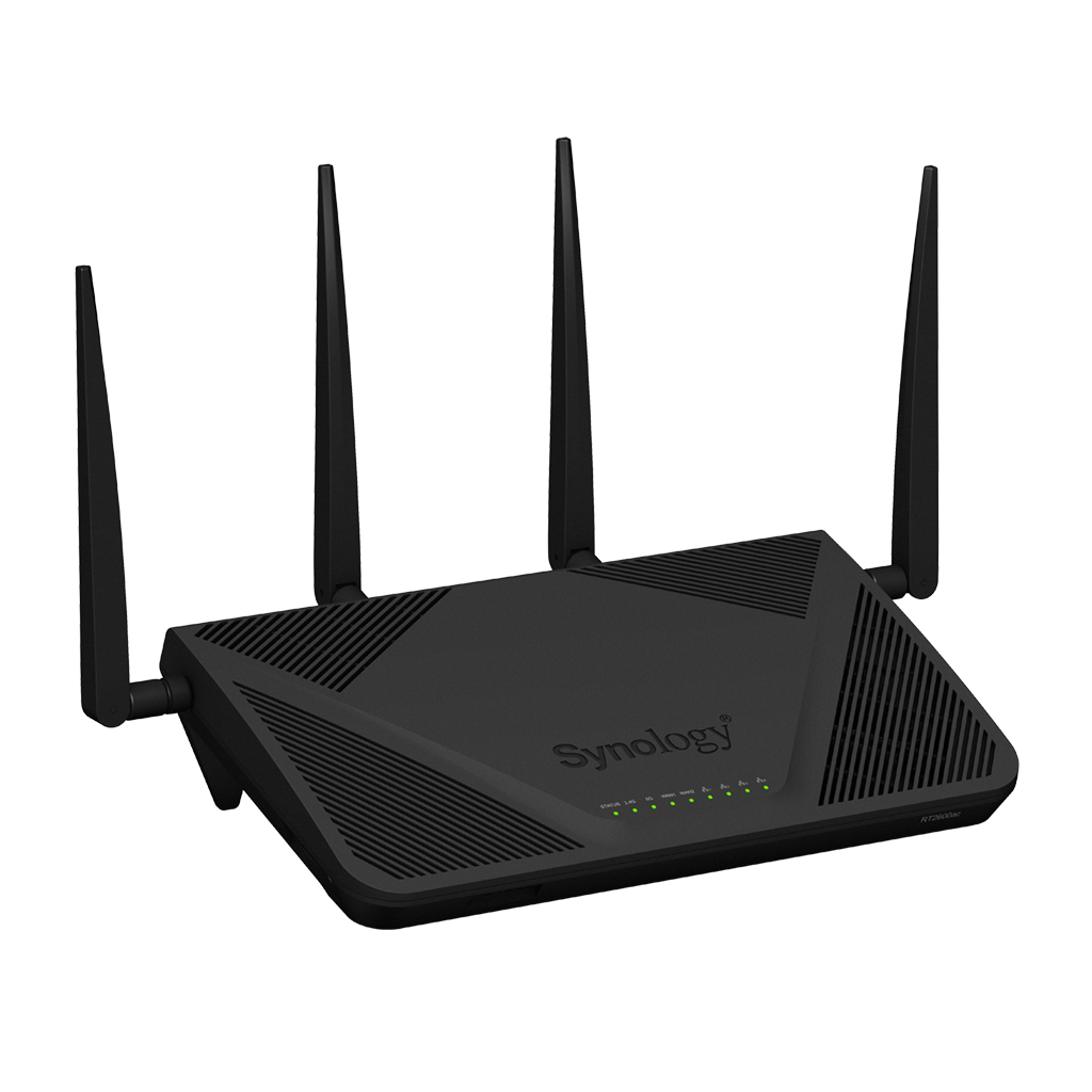 Synology anunta disponibilitatea noului sau router wireless, model RT2600ac