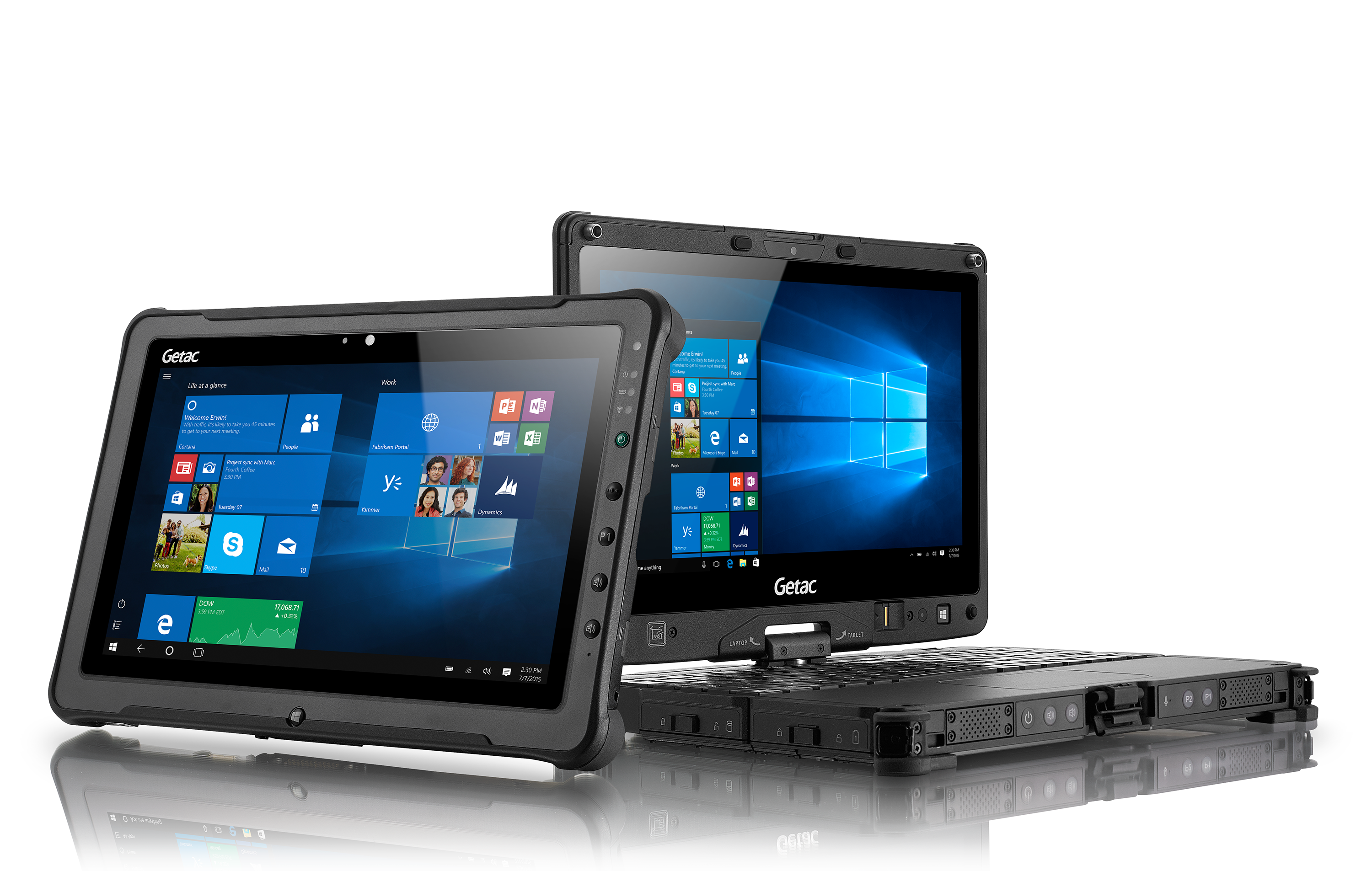 Getac F110 G3,  o tabletă cu procesor Intel, rezistentă la apă, praf şi zgârieturi