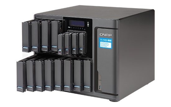 QNAP introduce serverul NAS TS-1685 cu procesor Xeon D și 16 sertare