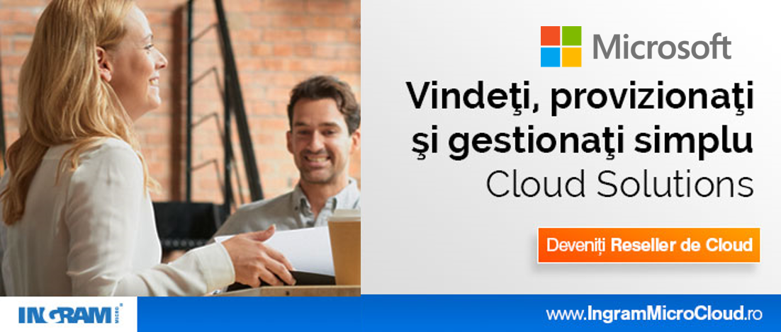 Noul distribuitor de soluţii Microsoft Cloud pentru România și  Bulgaria este Ingram Micro