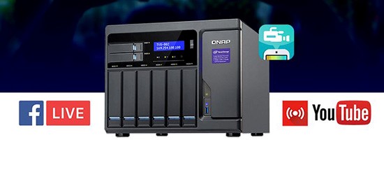 QNAP DJ2 Live permite streaming video 4K salvând materialul pe NAS