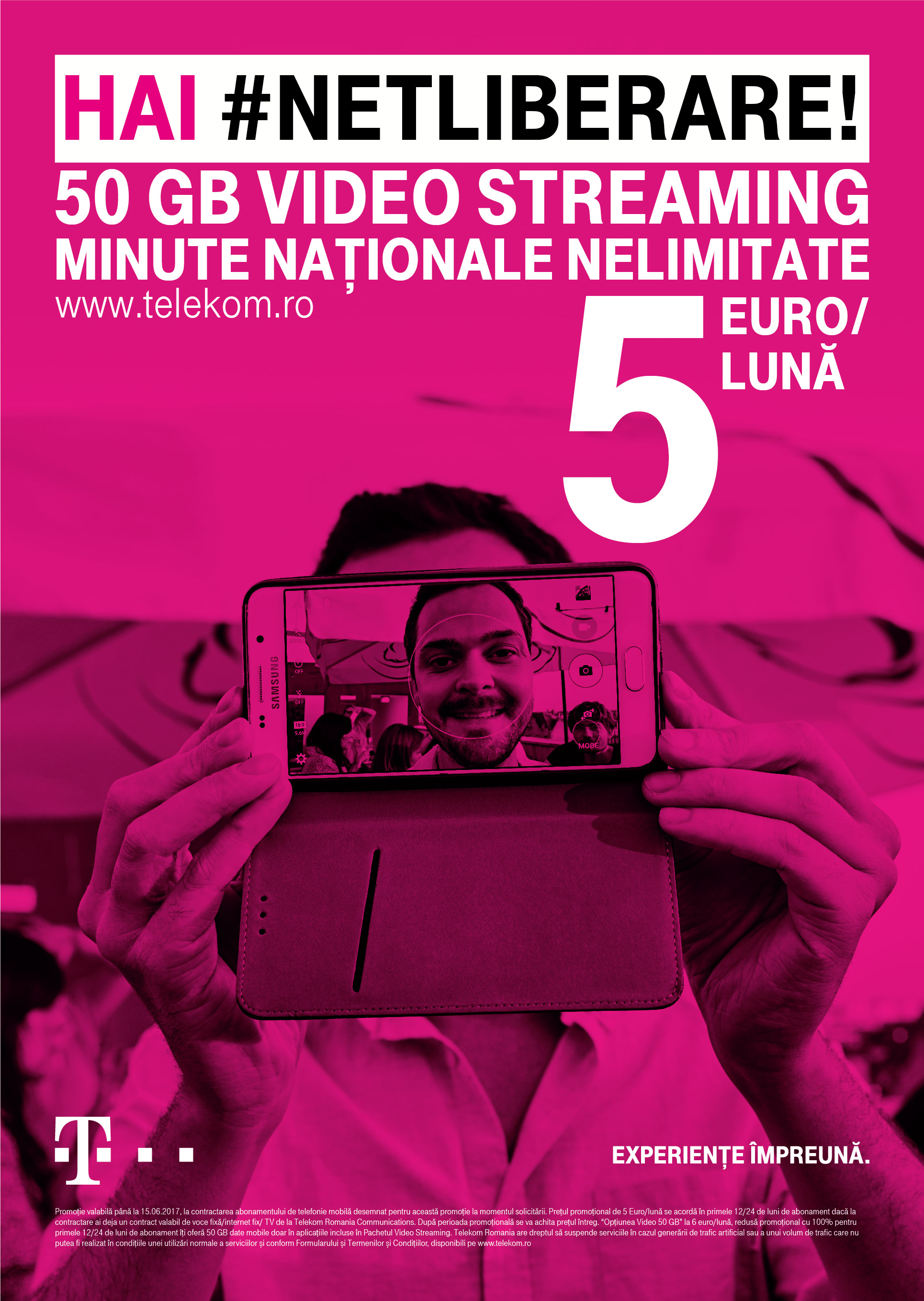 Vizual oferta postpaid Telekom portrait