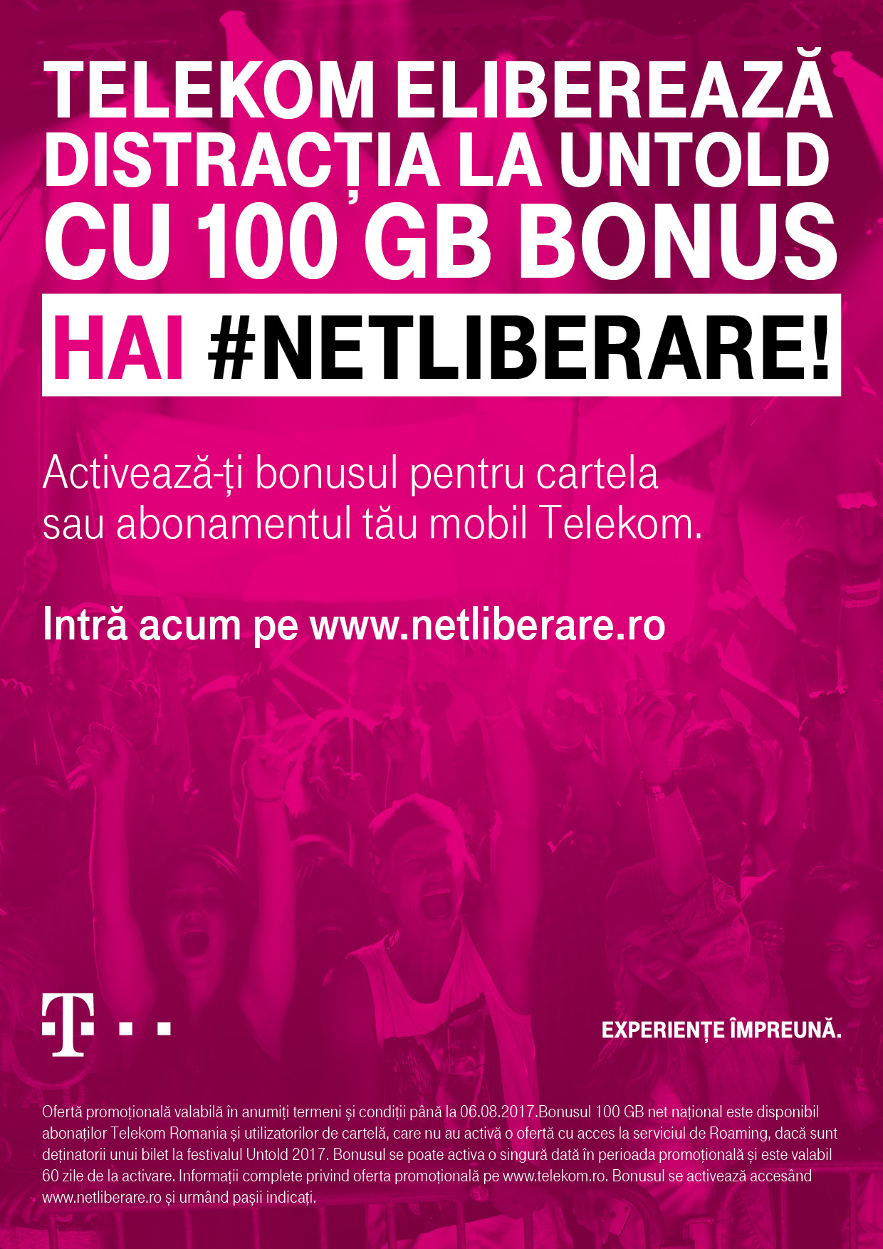 Telekom anunta Telekom Radio in aplicatia UNTOLD si 100 GB bonus pentru clientii de mobil