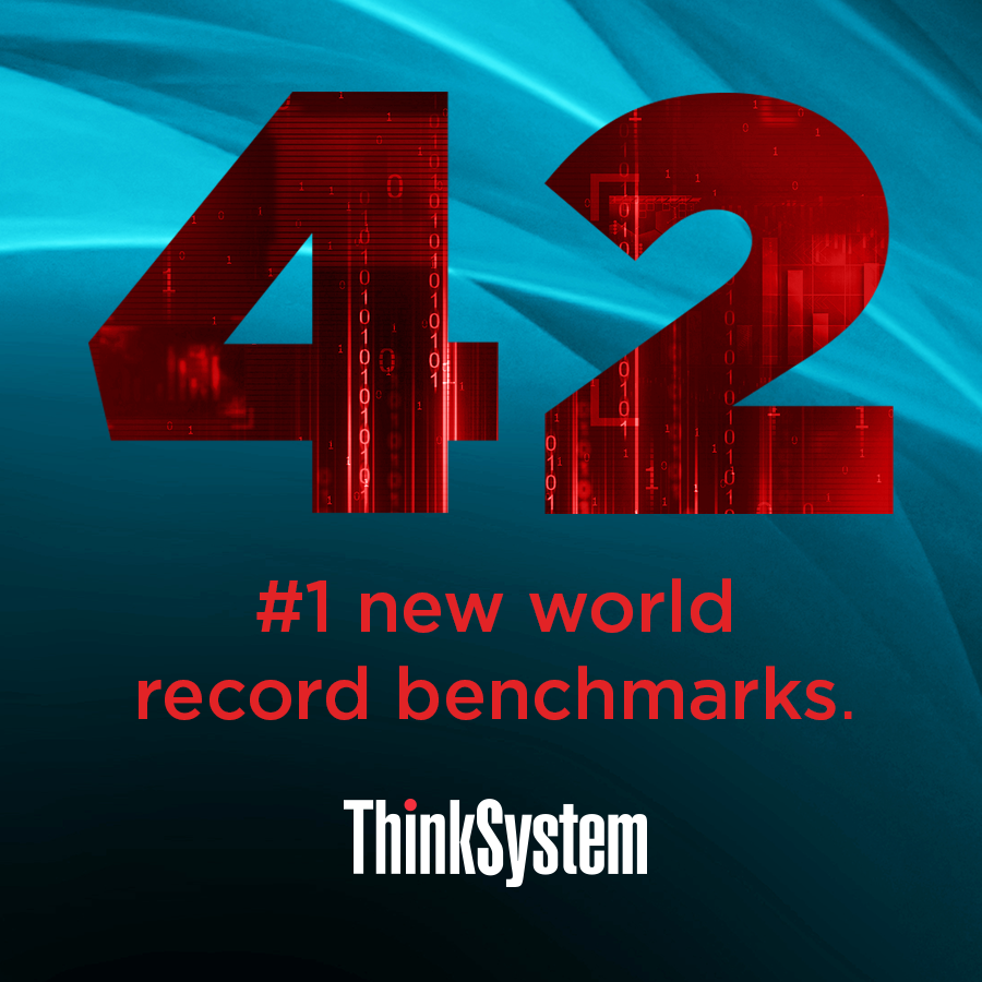 Lenovo ThinkSystem performance benchmark