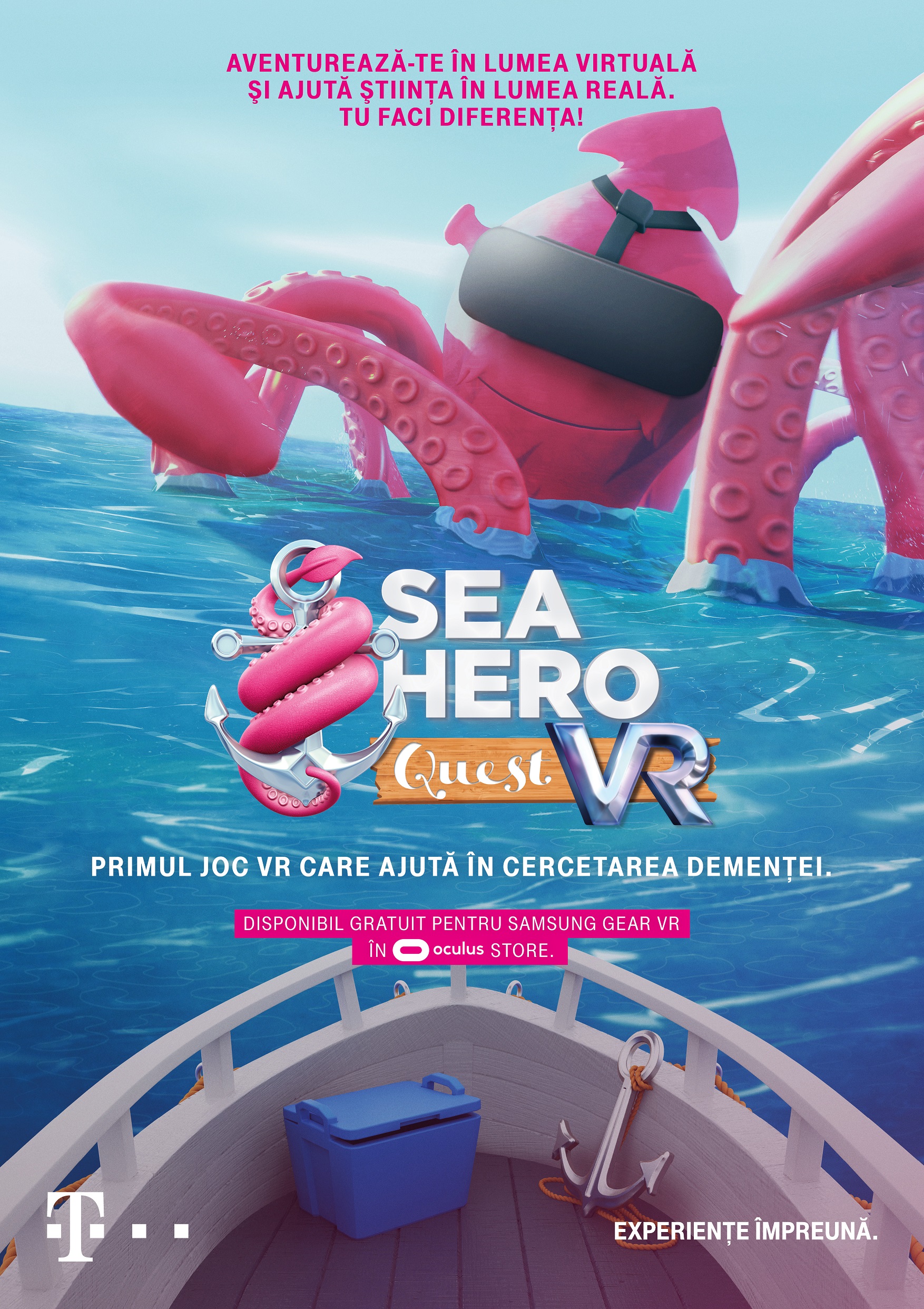 Deutsche Telekom lanseaza Sea Hero Quest VR, jocul care sustine cercetarea dementei