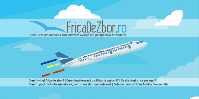 FricaDeZbor.ro – primul website din România care tratează Aviația din perspectiva aviofobilor