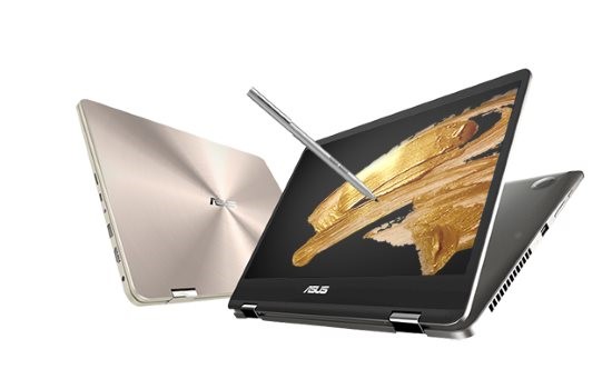 Două noi laptopuri Asus ZenBook Flip cu ecrane NanoEdge de 14 și 15 inci