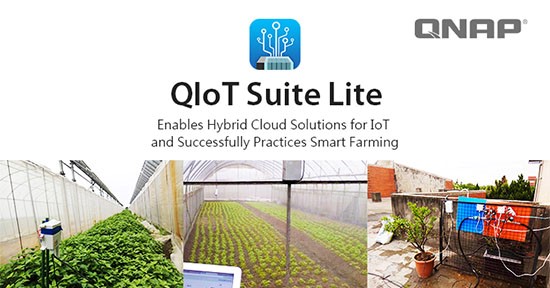 Aplicații IoT în ferme agricole inteligente cu QNAP QIoT Suite Lite