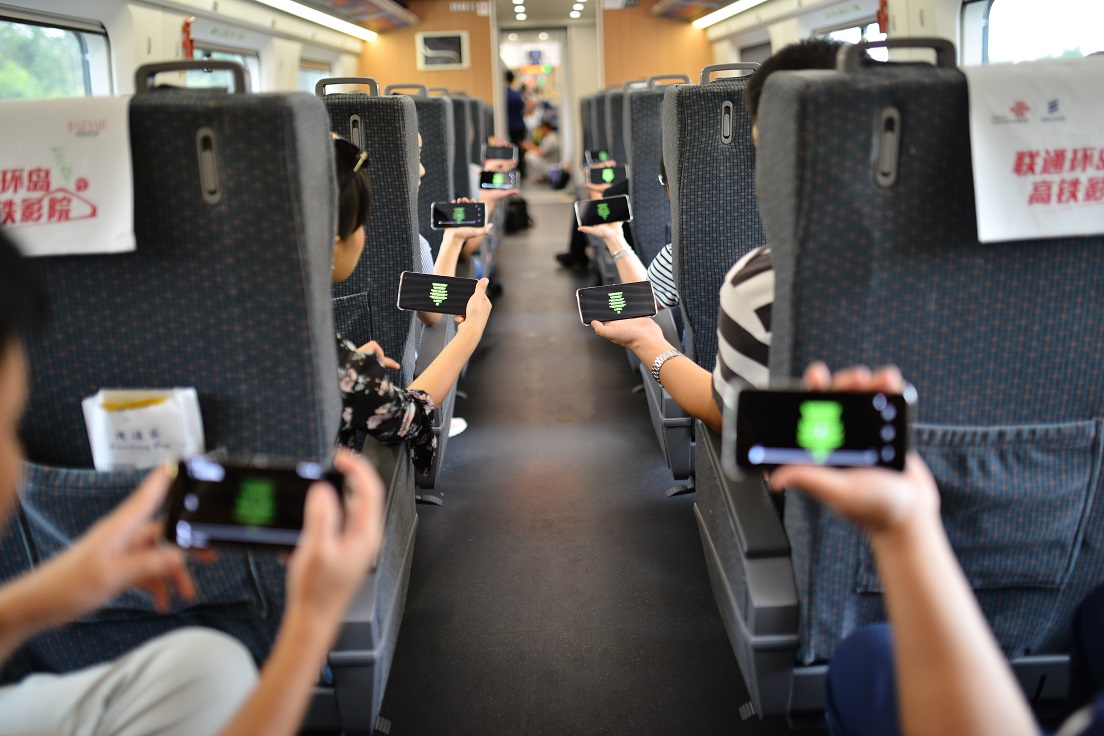 Prima rețea Gigabit LTE comercială din China testată într-un tren de mare viteză