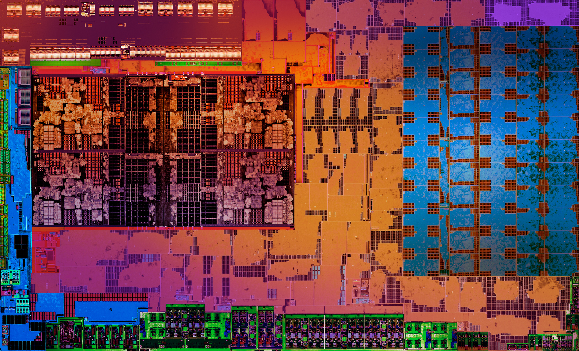 AMD Ryzen processor with Radeon Vega Graphics_Die Shot