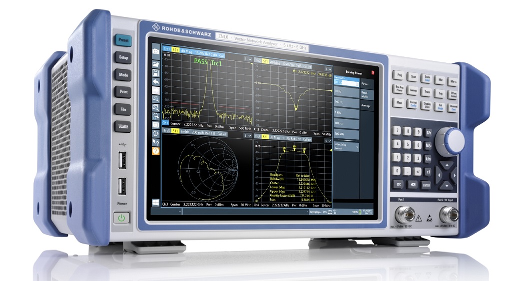 Analizorul de rețele R&S ZNL și analizorul de spectru R&S FPL1000 formează o familie de instrumente portabile şi compacte de testare şi măsurare