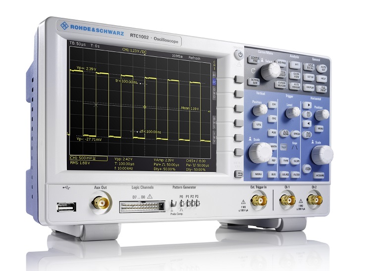 Rohde & Schwarz R&S RTC1000, osciloscop compact de înaltă calitate din clasa economică